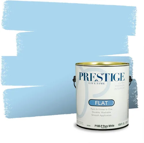 Miniatura 153 de Pintura Exterior + imprimación PRESTIGE, todo-en-uno, 1 galón, acabado mate, color comparable al Valspar* Royal Gray* VS151-Gris real