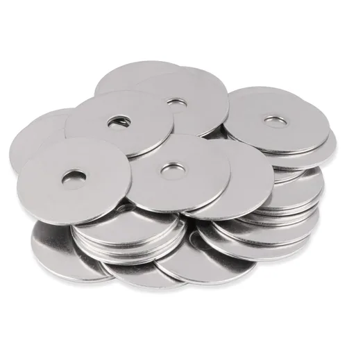 Miniatura 9 de 50 arandelas de guardabarros de 1/4 pulgadas x 1-1/4 pulgadas, arandela plana de acero inoxidable 18-8 (304), diámetro interior de 1/4 pulgadas x