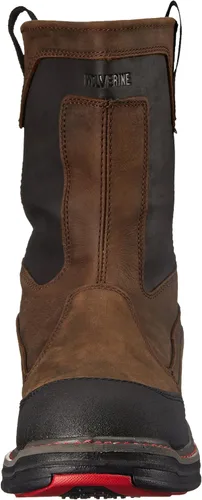 Miniatura 2 de Wolverine Overman Nano Toe - Botas de trabajo impermeables para hombre de 10 pulgadas