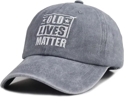 Miniatura 2 de Gorra de béisbol para regalos de cumpleaños divertidos para hombres y mujeres, hombres y mujeres, mujeres antiguas, ajustable, estilo vintage