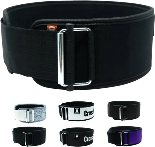 Miniatura 2 de 2POOD Cinturón de levantamiento de pesas de 4" Cinturón de levantamiento de pesas CrossFit® 4 pulgadas de ancho y construido para soporte