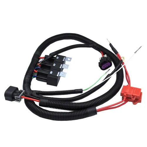 Miniatura 2 de Arnés de cableado eléctrico de doble ventilador para GM 1999-2006 ECU Control Kit de arnés de cable de ventilador de refrigeración eléctrica
