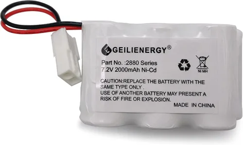 Miniatura 5 de Batería de 7.2 V compatible con Bissell serie 2880 y modelos de vacío 2880, 2880A, 2880B, 2880C, 2880D, 2880K, 2880Q, 2880T, 2880W, 28801, 28802