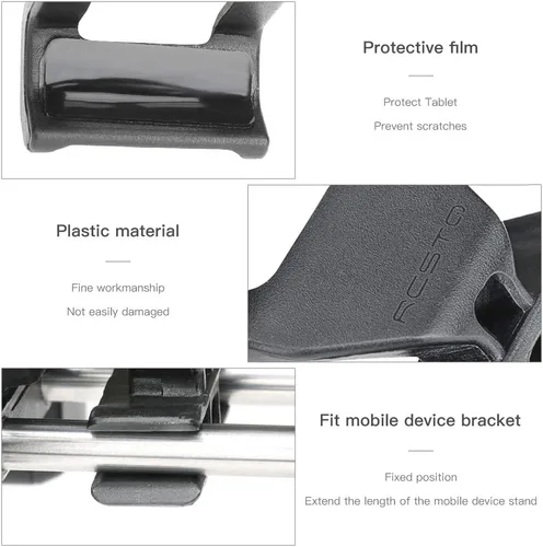 Miniatura 3 de Kit extensor de soporte de clip para teléfono celular compatible con DJI Air 3 / Mini 3 Pro/Mini 2 / Air 2 2S / Mavic 3 Drone Controladores