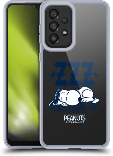 Miniatura 65 de Head Case Designs Funda de gel con licencia oficial de Peanuts Woodstock Insignia Rock Tees [protección de grado militar] compatible con Samsung