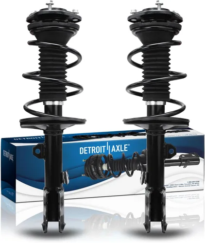 Miniatura 46 de Detroit Axle - 2 puntales delanteros para Chevy Equinox GMC Terrain Saturn Vue Pontiac Torrent Suzuki XL-7 Captiva Sport Struts completos con muelle