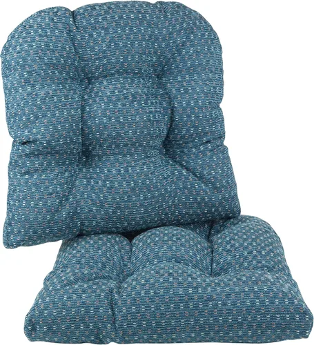 Miniatura 59 de Klear Vu Gripper Overstuffed - Cojines universales antideslizantes para silla de comedor para decoración de cocina o uso de oficina, almohadilla