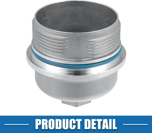 Miniatura 5 de Tapa de Cubierta del Filtro de Aceite del Motor 12583470 para Chevrolet Camaro 3.6L 2010-2015 Tono Metálico Plateado