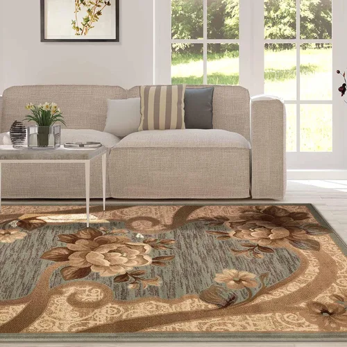 Miniatura 5 de Superior - Alfombra de interior con respaldo de yute, suave alfombra moderna de estilo granja para pasillo de entrada, sala de estar, pisos