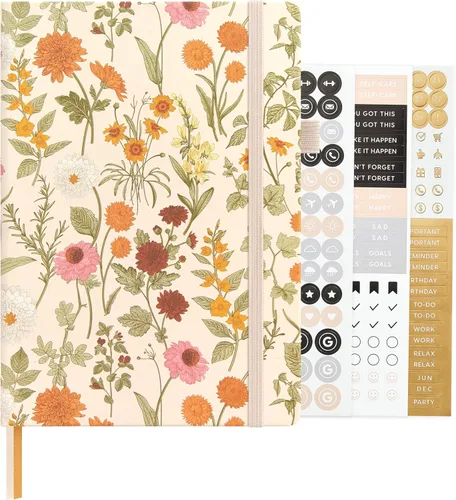 Miniatura 62 de &And Per Se - Cuaderno en blanco, 160 páginas, 5.7 x 8 pulgadas, cuaderno de rayas estrechas con papel grueso para escribir, cuaderno de tapa dura