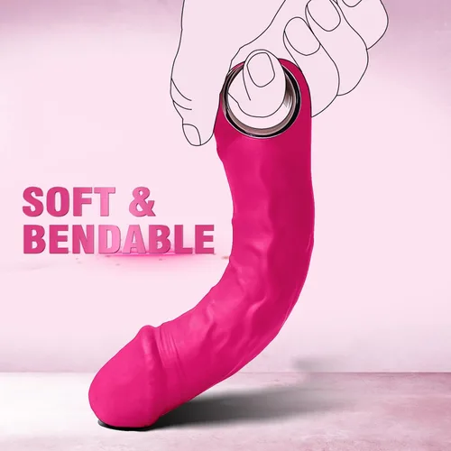 Miniatura 5 de BGGOOD- Vibradores potentes de punto G para clítoris, realistas, alta frecuencia, con 10 modos de vibración, juguetes sexuales para mujeres, Rosa