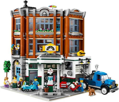 Miniatura 6 de LEGO Creator Expert Corner Garage 10264 Kit de construcción, (2569 piezas)