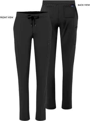 Miniatura 5 de Pantalones Adar Addition Scrubs, ropa quirúrgica, ajustados, con cordón, estilo cargo, para mujer