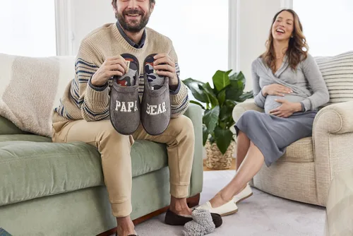 Miniatura 2 de Dearfoams Pantuflas para hombre Dad's Scuff