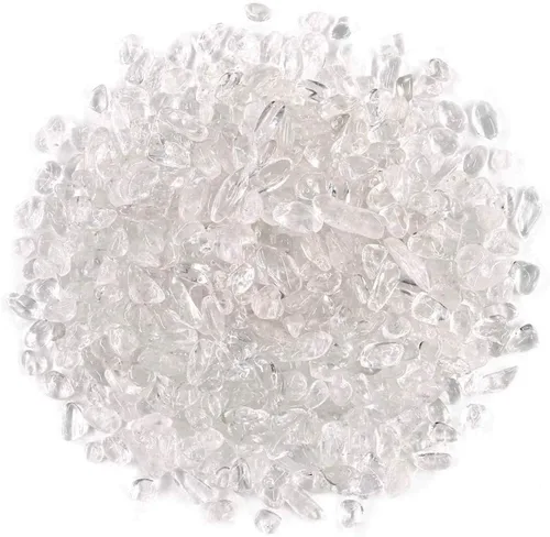 Miniatura 10 de WAYBER Piedras de vidrio, 1 libra/460g, guijarros de cristal de mar irregulares, piedras preciosas artificiales no tóxicas para exhibición de gemas
