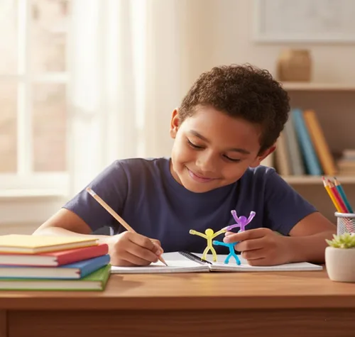 Miniatura 8 de MAGMEN Juguetes Magnéticos Fidget Fuertes para Niños y Adultos - Paquete de 20 Juguetes Sensoriales para TDAH Autismo Ansiedad - Set de Construcción