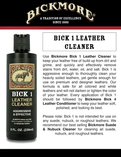 Miniatura 3 de Bickmore Kit de Cuidado para Botas - Bick 1 Bick 4 & Gard-More - Loción de Limpieza, Suavizante y Protector de Cuero - Para Limpiar, Suavizar