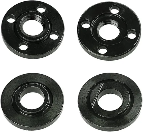Juego de 4 piezas de repuesto de brida de amoladora 5/8-11, accesorios para amoladora angular compatibles con Dewalt Milwaukee Ryobi Makita Tuercas