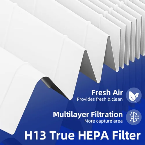Miniatura 4 de Filtros de repuesto HPA200 para purificador de aire Honeywell HPA200 serie HRF-ARVP200, compatibles con HPA200, HPA201, HA202, HPA204, HPA250