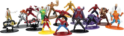 Miniatura 4 de Jada Toys Marvel Spider-Man - Juego de 18 figuras fundidas a presión de la serie 8, juguetes para niños y adultos