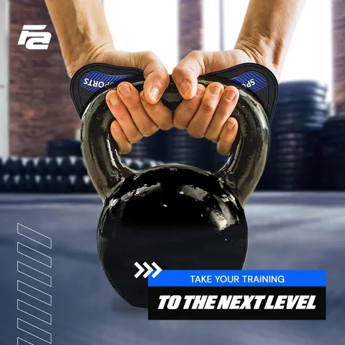 Miniatura 6 de Guantes de entrenamiento Fit Active Sports para el gimnasio - Agarres duraderos para el gimnasio y almohadillas de agarre - Acolchado de goma