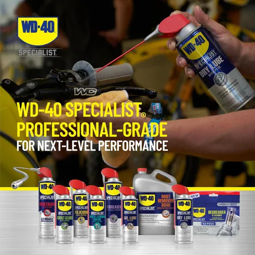 Miniatura 7 de WD-40 Specialist Lubricante Seco con Smart Straw, Lubricante para Protección contra la Corrosión en Sierras de Mesa, Taladros y Tornos, Fórmula