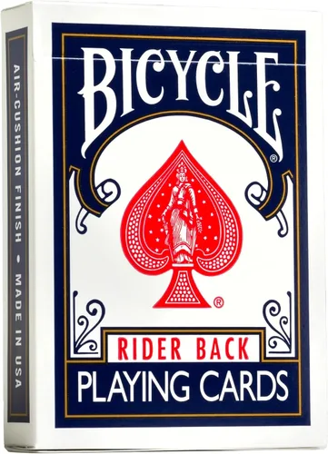 Miniatura 8 de Juego de cartas estándar con jinete en la parte posterior Bicycle, multi-colored, Estándar