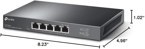 Miniatura 9 de TP-Link TL-SG105-M2 - Interruptor de red no administrado Multi-Gigabit de 5 puertos, divisor Ethernet, ancho de banda de 2.5G, plug & play