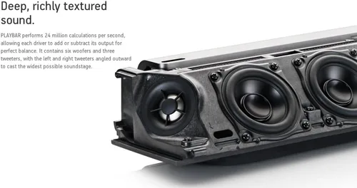 Miniatura 6 de Barra de sonido para TV Sonos, barra de reproducción, altavoz de música de conexión inalámbrica Solo PLAYBAR Negro