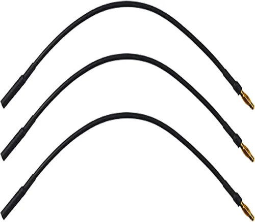skrnrhrery Cable de extensión de conector tipo bala de oro banana de 0.138 pulgadas, cable macho hembra para motor RC sin escobillas, cable de
