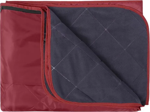 Miniatura 16 de REDCAMP - Manta Stadium impermeable, grande, resistente al viento, suave y forro polar cálido para acampar, clima frío y deportes al aire libre Azul
