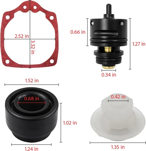 Miniatura 2 de 904949 Kit de revisión para las piezas FN250B FN251 del arma del clavo del cable de Porter