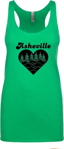 Miniatura 28 de North Carolina Themed Women's Graphic Racerback Tank Top by Moonlight Makers, Gift for Her, Shirts with Sayings, Yoga Tee