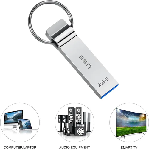 Miniatura 5 de Unidad Flash USB de 230GB Impermeable Memoria USB de Alta Velocidad Unidad de Memoria de 230GB Almacenamiento Ultra Grande Unidad de Memoria