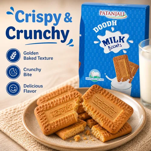 Miniatura 5 de Patanjali Biscuit Jeera (paquete de 3) - 7.05 oz