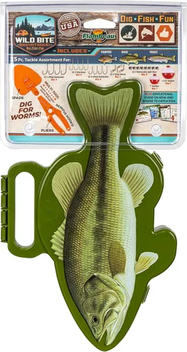 Miniatura 6 de Flambeau Outdoors - Kit de caja de aparejos de pesca Wild Bite