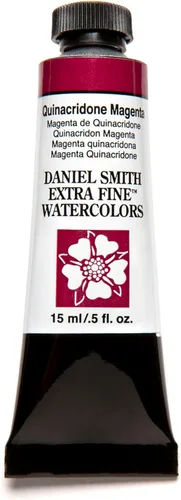 Miniatura 13 de Daniel Smith 284600238 DANIEL SMITH - Tubo de pintura extrafino para acuarela, 0.5 fl oz, quinacridona, dorado