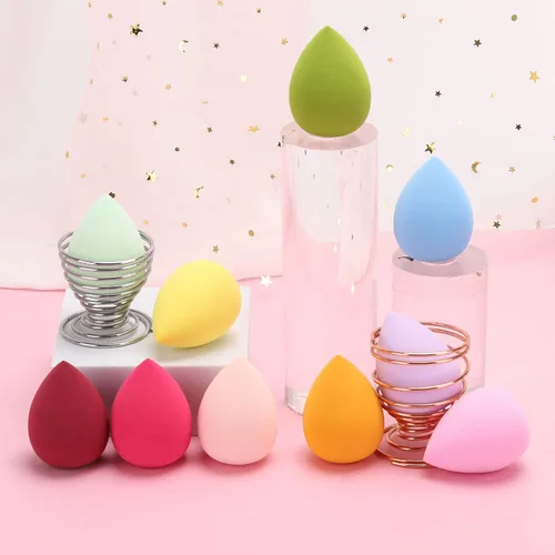 Miniatura 7 de BTYMS 10 piezas de esponja de maquillaje licuadoras esponjas de belleza en forma de huevo esponja de mezcla aplicador de base esponjas cosméticas 10