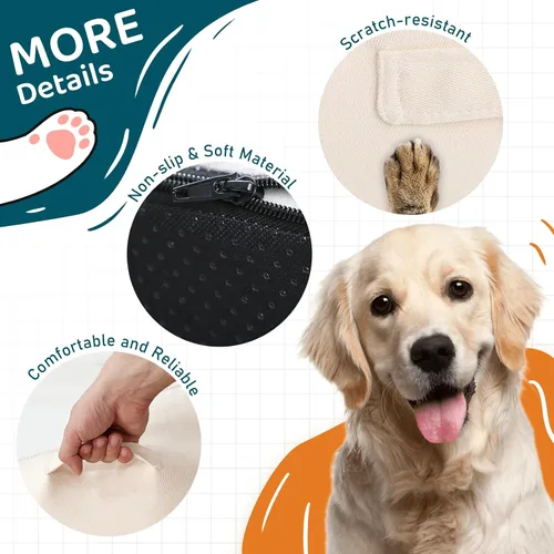 Miniatura 3 de Escaleras para perros para mascotas pequeñas, escaleras para perros para camas altas y sofá, escaleras de espuma de alta densidad de 16 pulgadas