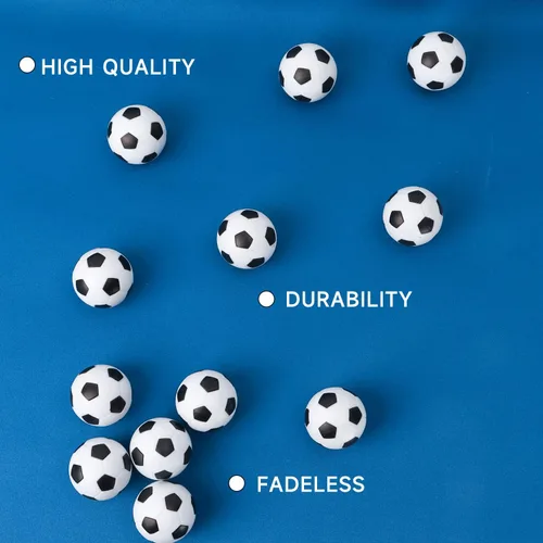 Miniatura 4 de GSE Games & Sports Expert 6/12-Pack Foosball Table Replacement Balls, 36mm(1.42") Tabletop Soccer Football Balls for Foosball Table Accessories