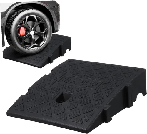 GANAZONO Rampa para silla de ruedas para exteriores, rampa auxiliar para silla de ruedas, almohadilla auxiliar de pendiente, rampa de umbral, rampa