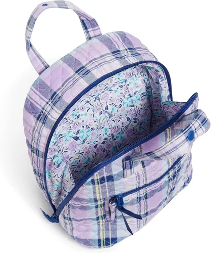 Miniatura 3 de Vera Bradley Mini mochila Totepack de algodón para mujer