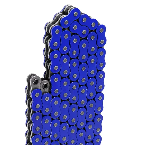 Miniatura 4 de Caltric Cadena de transmisión azul con junta tórica compatible con Yamaha Raptor 660 Yfm660R Yfm-660R 2001-2005