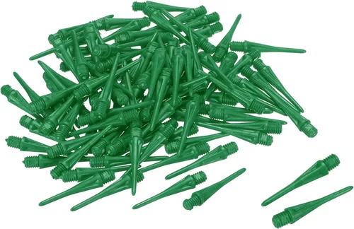 Miniatura 9 de PATIKIL Puntas de dardo de plástico 2BA hilo suave puntas de dardo de repuesto de punta de plástico de punta suave Accesorios de dardo Negro