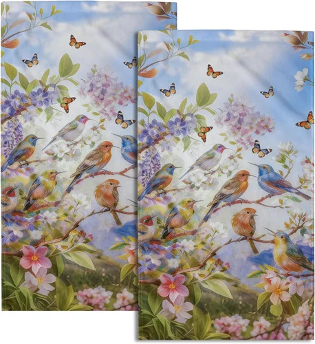 Miniatura 17 de Toalla de mano de baño de ancla, 2 piezas, toallas de mano absorbentes náuticas a rayas blancas, anclajes marinos, toalla facial suave