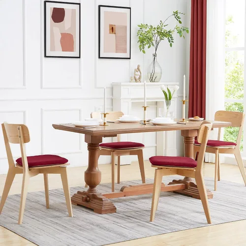 Miniatura 12 de Sweet Home Collection Cojín de espuma viscoelástica de alta calidad para mayor comodidad y apoyo, respaldo antideslizante para sillas de oficina