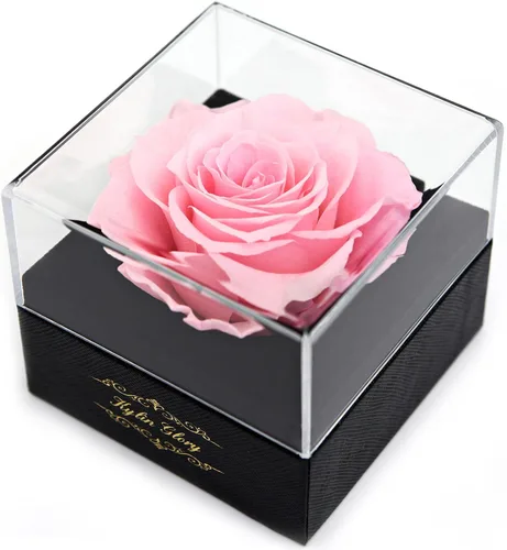 Miniatura 9 de Rosa preservada de flores recién cortadas para mujeres, mamá, esposa, novia, regalo de flores, decoración de rosa real para el día de la madre, día