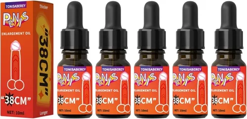 Miniatura 8 de Tonisaberey - Aceite de masaje ampliador con ingredientes de hierbas para ayudar a aumentar el tamaño, la circunferencia y la longitud, 0.34 onzas