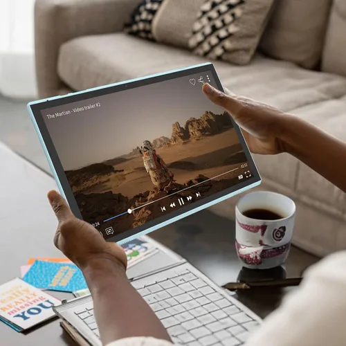 Miniatura 2 de Tablet de 10 pulgadas con estuche protector y lápiz táctil, tabletas Android 15, 8GB RAM 32GB ROM/1TB de expansión, 8H 6000mAh batería Wifi