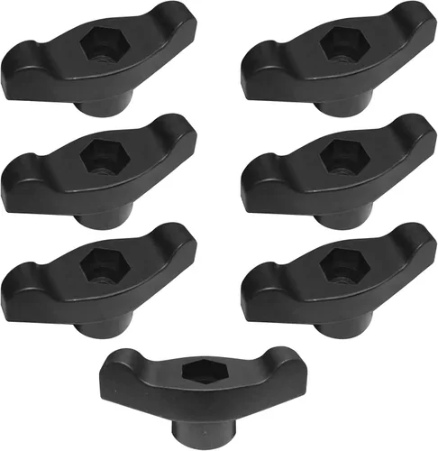 7 unidades 5/16-18 - Perilla compatible con máquinas de patio, Bolens Yard Man Troy-Bilt Cub Cadet Husky Murray, cortacésped, tractor de césped,